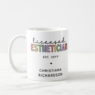 Caneca De Café Cosmetólogo estético licenciado