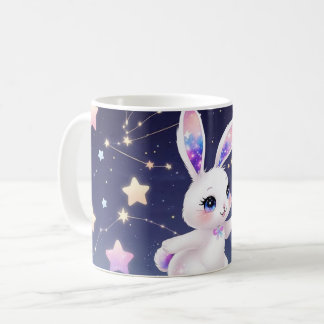Caneca De Café Cosmic Bunny Mug – Celestial Rabbit