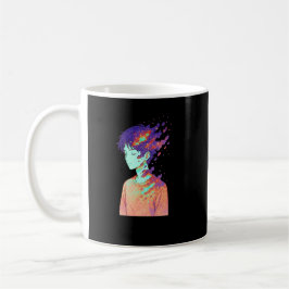 Caneca De Café Cosmos Fragmentado • Fragmentos da Minha Identidad