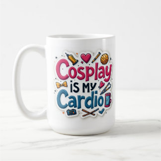 Caneca De Café Cosplay É Meu Exercício