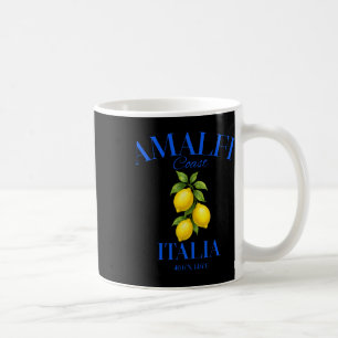 Caneca De Café Costa Amalfitana Itália Limões Viagem de Verão Fér