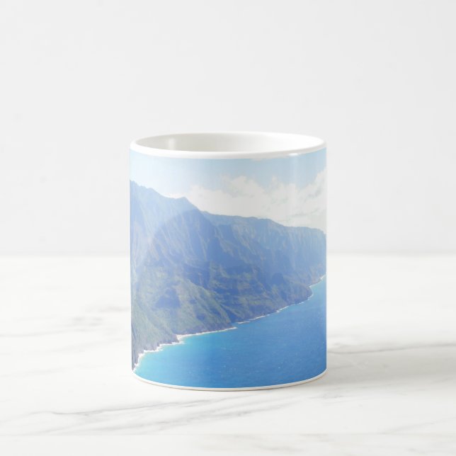Caneca De Café Costa de Napali, Kauai, HI (Centro)