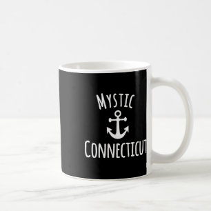 Caneca De Café Costa Nautica de Mystic Connecticut em Barca Velas