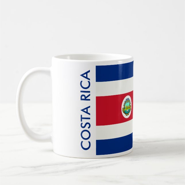 CANECA DE CAFÉ COSTA RICA FLAG (Esquerda)