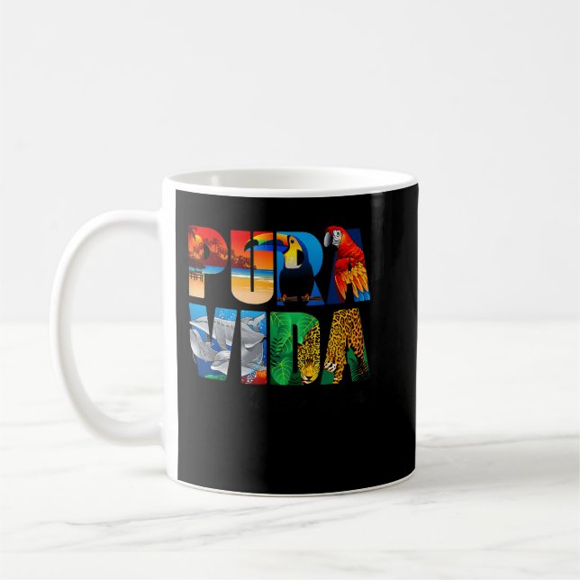 Caneca De Café Costa Rica vida (Esquerda)