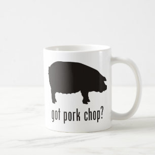 Caneca De Café Costeleta de carne de porco