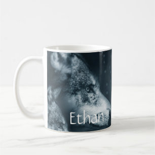 Caneca De Café Costume do espírito do lobo