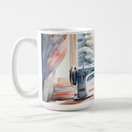 Caneca De Café Costura 