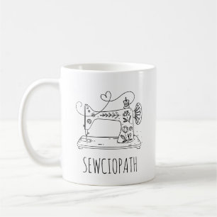 Caneca De Café Costura Engraçada, Presente para Quilter, Amante d