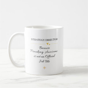 Caneca De Café Cota da Diretoria de Estratégia