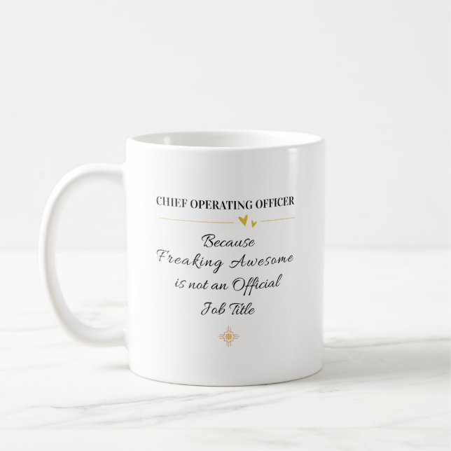 Caneca De Café Cota da Diretoria de Operações (Esquerda)