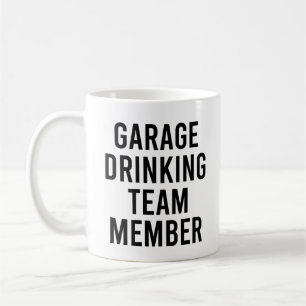 Caneca De Café Cota de Bebendo Funny do Membro da Equipe de Beben