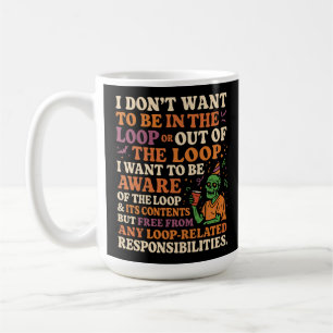 Caneca De Café Cota de Responsabilidades Gratuitas de Loop