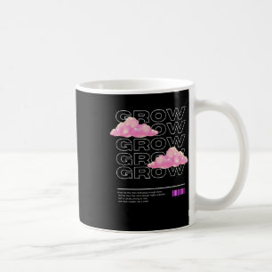 Caneca De Café Cota Motivacional Cyberpunk Crescente