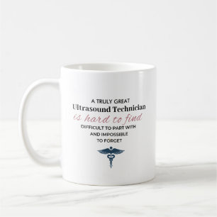 Caneca De Café Cota Personalizada de Excelente Técnico de Ultrass