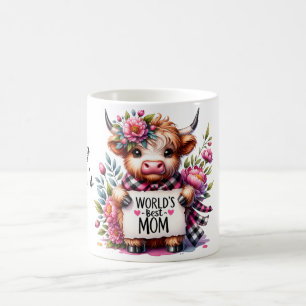 Caneca De Café Cota/Vaca de Dia de as mães Personalizado