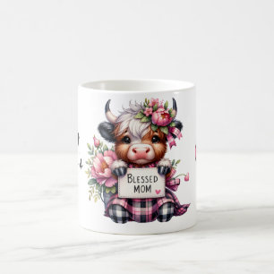 Caneca De Café Cota/Vaca de Dia de as mães Personalizado