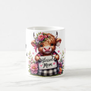 Caneca De Café Cota/Vaca de Dia de as mães Personalizado