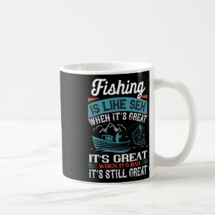 Caneca De Café Cotaça de Pesca em Dificuldade é Como Quando é Óti
