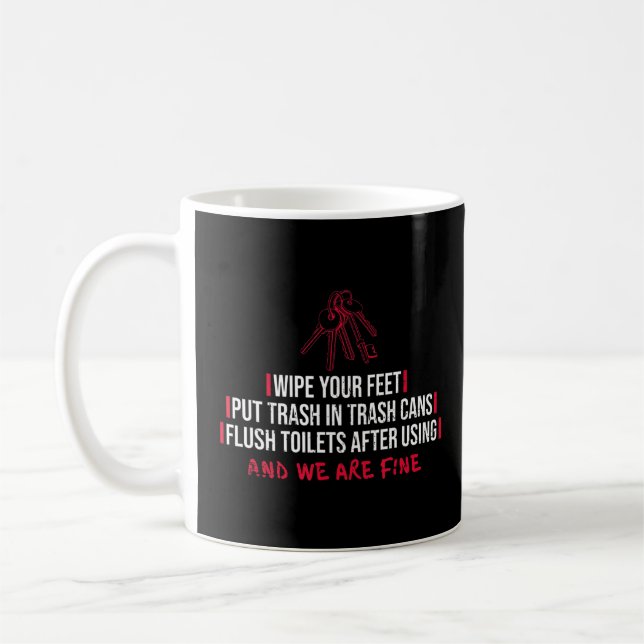Caneca De Café Cotação de Apreciação de Custódia Escolar para um  (Esquerda)