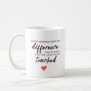 Caneca De Café Cotação de Apreciação Personalizada