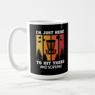Caneca De Café Cotação de Golf de Disco Funcional Cotação Retroat