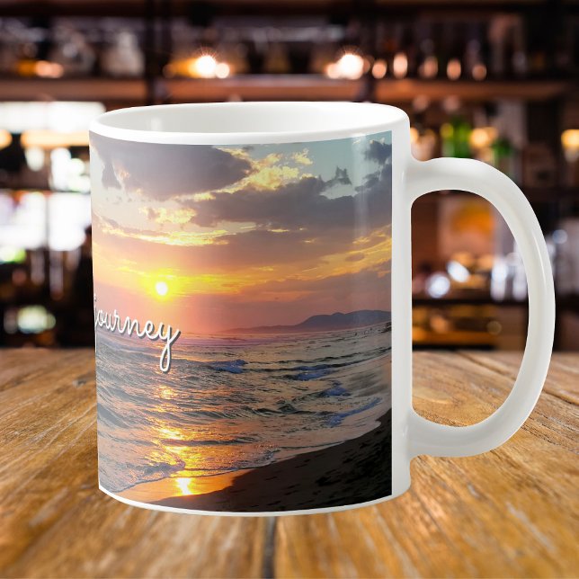 Caneca De Café Cotação Personalizada ou Foto Personalizada de Tex (Criador carregado)