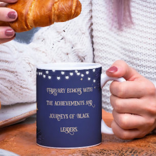 Caneca De Café Cotações de Café Mês da História Negra