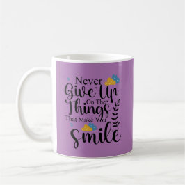 Caneca De Café Cotações Positivas Saúde Mental