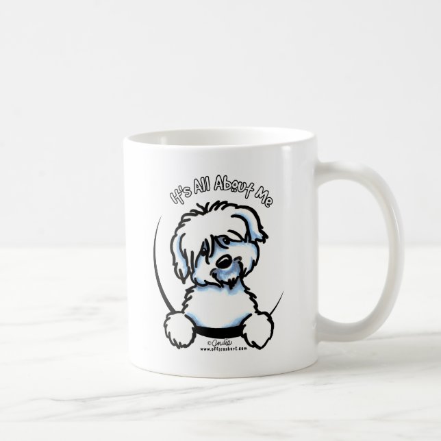 Caneca De Café Coton de Tulear é tudo sobre mim (Direita)