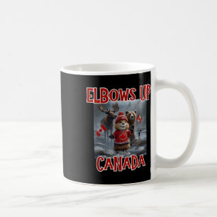Caneca De Café Cotovelo Canadá Est 1867 Orgulhoso Ca Forte Canade