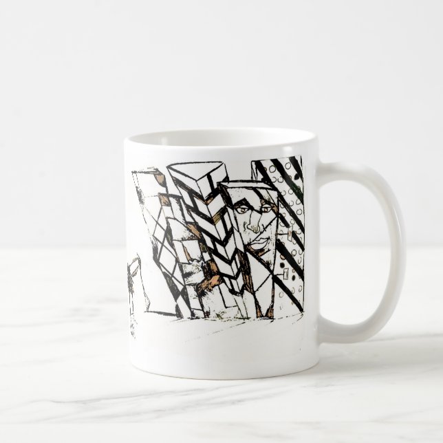 Caneca De Café cotovelo pontiagudo (Direita)