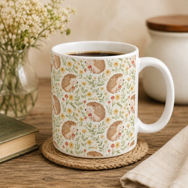 Caneca De Café Cottagecore Ourico (Criador carregado)