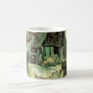 Caneca De Café Cottages achados em Jorgus por Vincent van Gogh