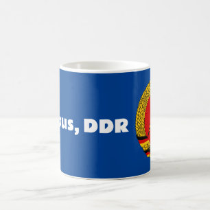 Caneca De Café Cottbus, Alemanha Oriental (DDR, GDR) Ossi