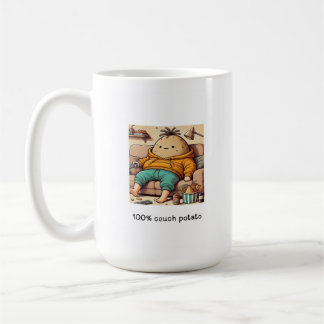 Caneca De Café Couch potato mug