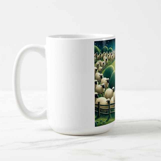 Caneca De Café Counting Sheep (Esquerda)