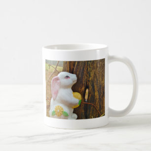Caneca De Café Country Páscoa Bunny