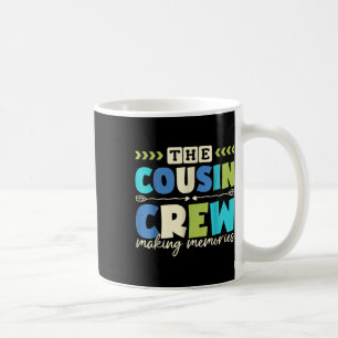 Caneca De Café Cousin Crew 2025 Memórias do Fazer Férias da Famíl
