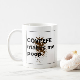 Caneca De Café COVFEFE faz-me o tombadilho