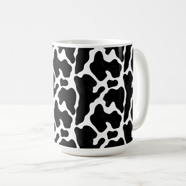 Caneca De Café Cow Print Mug (Frente Esquerda)