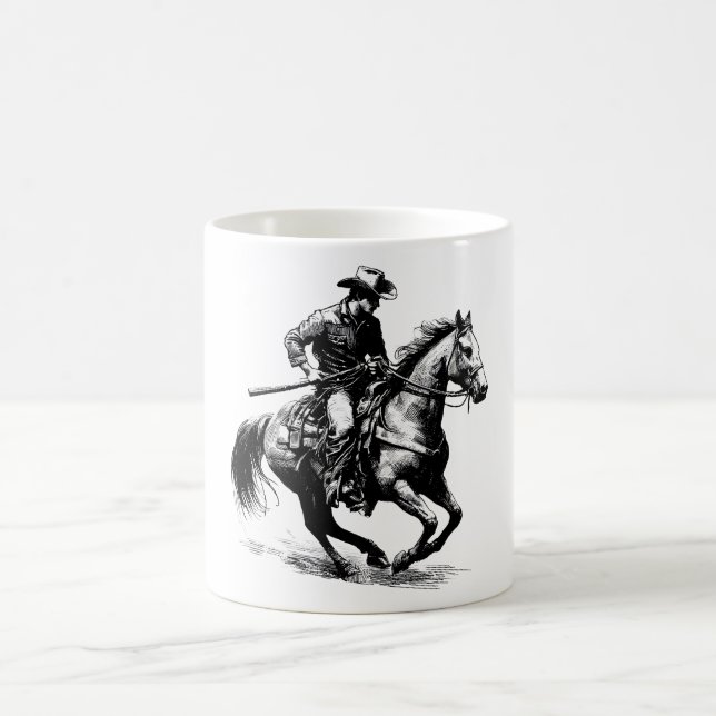 Caneca De Café Cowboy (Centro)