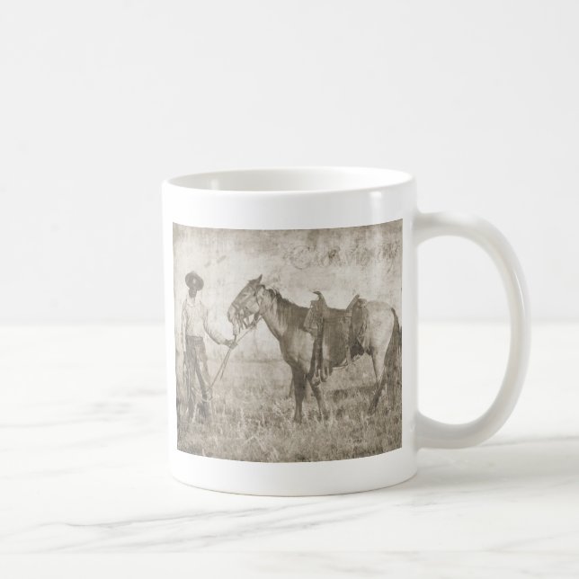 Caneca De Café Cowboy (Direita)