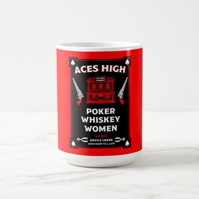 Caneca De Café Cowboy American Frontier Saloon (Centro)