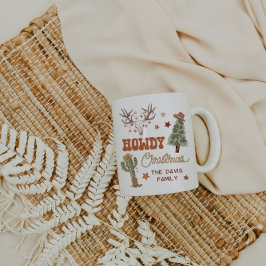 Caneca De Café Cowboy Natal Holiday Mug