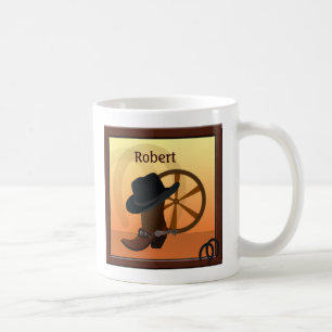 Caneca De Café Cowboy Personalizado Mug