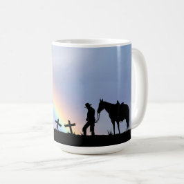 Caneca De Café Cowboy Prayer Café Mug