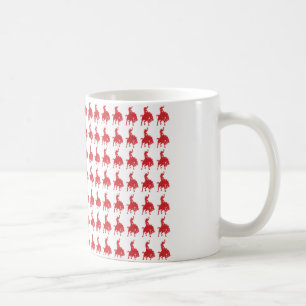 Caneca De Café Cowboy-Rider-Flag-Tee