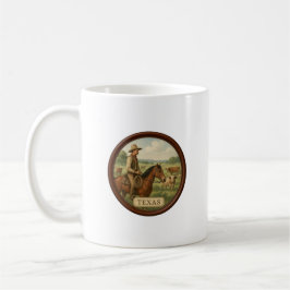 Caneca De Café Cowboy White Classic Mug do Texas