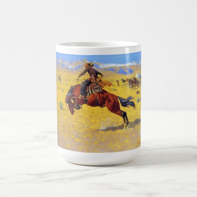 Caneca De Café Cowboys 15oz Coffee Mug de Frederic Remington (Centro)